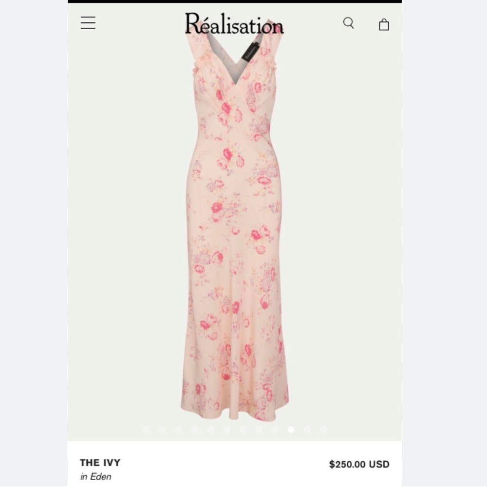 RÉALISATION PAR Ivy Dress in Eden Size MEDIUM